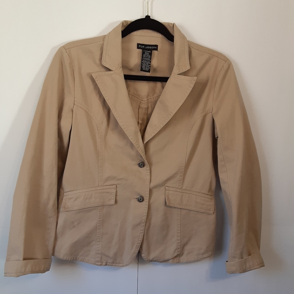 Anthropology For Joseph denim blazer jacket